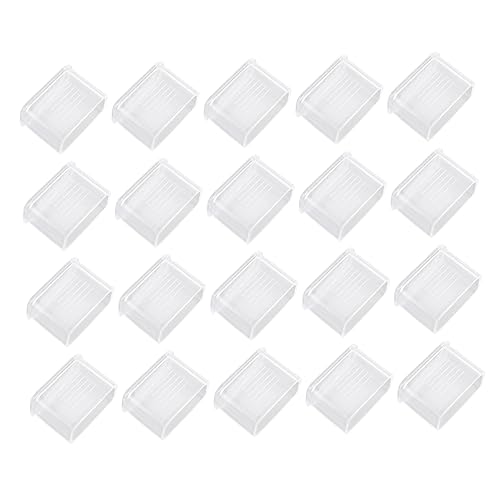 20 tapas protectoras para silbatos, plástico durable miniatura 1