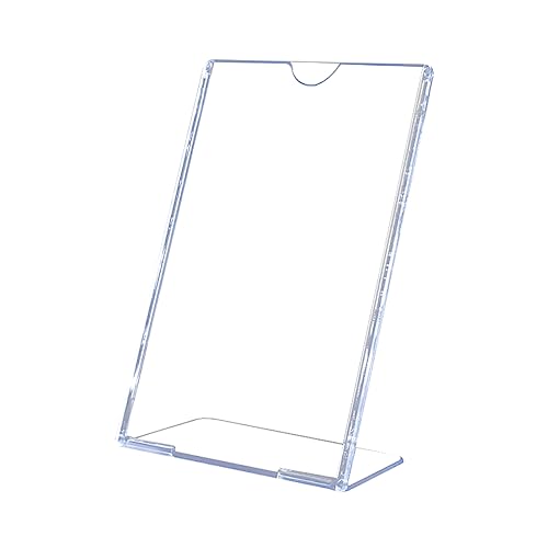 Soportes para menús de mostrador portafotos de metacrilato expositor de carteles de mesa