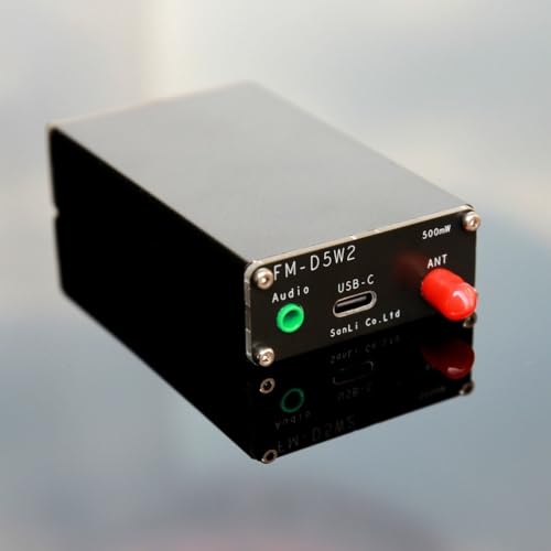 Émetteur FM 2KM 0.5W stéréo USB Type-C pour églises et diffusion radio - 6