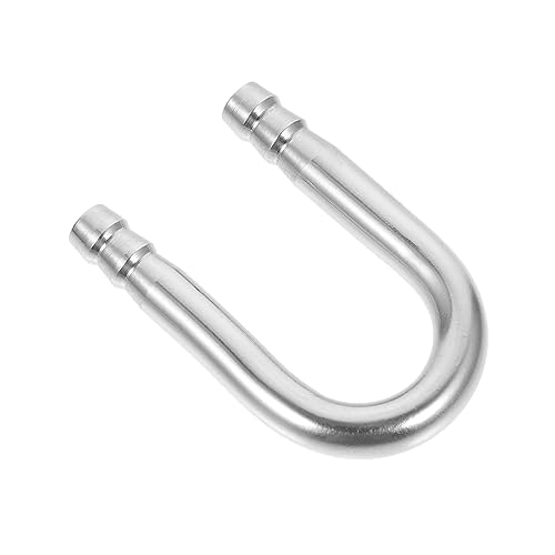 Totority 1Pc Stainless Steel U Shape Connector for Aquarium Oxygen Pump Durable Elbow Joint for Fish Tank Accessory for Home and Shop Use and Stable Performance