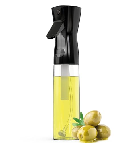 ActivoTex Spruzzatore Olio. Spruzzino Olio per Friggitrice ad Aria. 300 ml Vaporizzatore Olio da Cucina. Spray Olio Evo. Nebulizzatore Olio Alimentare. Spruzzino per Alimenti