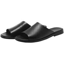 Mens Sandals Open Toe Slip Sandals Mens Comfort Slide sandals