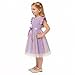 Toddler Girl Summer Dress Tulle Ruffle Sleeveless Baby Girl Fashion Casual Spring Dresses 1-5Y(Purple,4 Years)