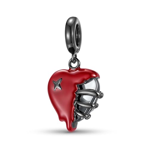 Joyería gótica con dijes de plata S925 que no pierden brillo
