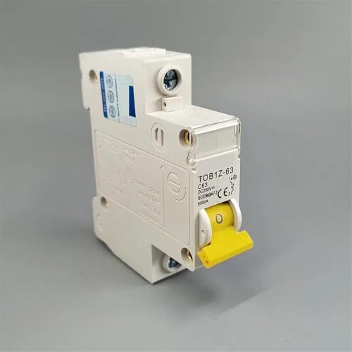 Disjoncteur 1P DC 250V contre la surchauffe des lignes électriques 63A