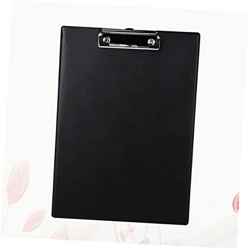 Tablette d'écriture A4 pvc noir porte-bloc note portable école - 7
