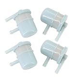 4Pcs Marine Fuel Filter Replacement for Sierra 18-7716 Suzuki 15410-87J10 Johnson 5032323