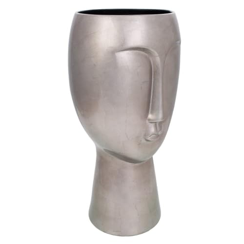 Figura Cara Ceramica objet déco design visage abstrait pour maison moderne