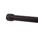 Zenna Home NeverRust Aluminum Tension Shower Rod, 48 to 76-inch, Bronze
