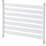 山善 アルミボーダーフェンス 幅120 高さ180cm グレー KABF-1218 GY