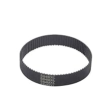 B130 MXL Rubber Pulley Timing Belt Pitch 2.032mm Width 10mm Close Loop Synchronous Wheel Belt 104MXLB130, 10mmWidth