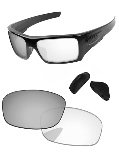 Image of Replacement Lenses & Nosepads for Oakley Si Ballistic Det Cord OO9253 61mm - Precision Fit, UV & Impact Resistant