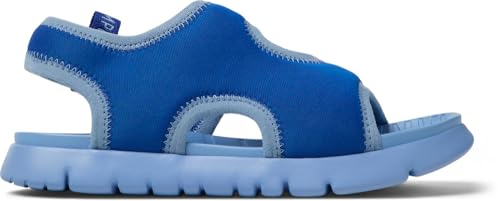 Camper Oruga Sandal K800572, Sandalo Unisex - Bambini E Ragazzi, Blu Medio 002, 28 Eu - 10