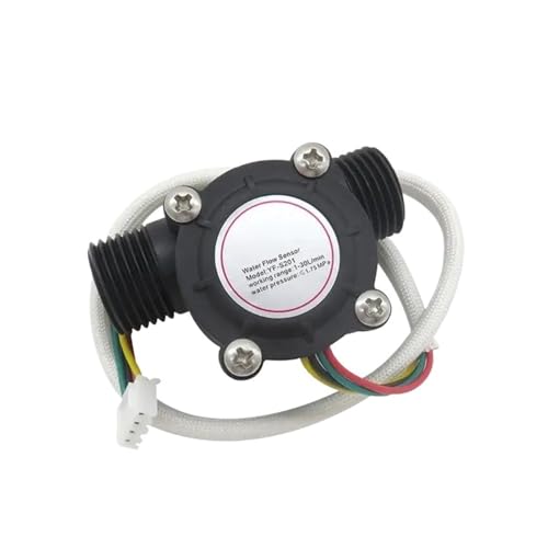 庭のホース散水メーター YF-S201 DC3.5-24V 水制御流量センサースイッチ液体流量計1-30L/分1.75MPa