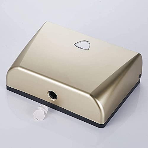 Dispenser Papel Toalha Dispensador de toalha de papel dourado montado na parede em aço inoxidável Di