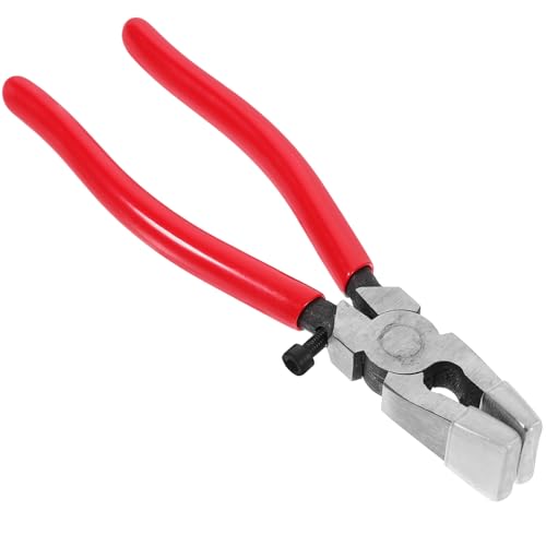 Ciieeo Stained Glass Running Pliers Glass Cutting Tool for Mosaic Fusion Stained Glass Projects for Clean Cuts Heavy Duty Construction