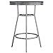 Winsome Summit 3-Pc Pub Table and Swivel Stool Set, Black & Chrome