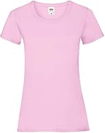 Women's round-neck T-shirt made of cotton/Lycra rib Higher mesh density, machine washable up to 40°C Neckband in the same colour, feminine fit with side seams 100% cotton (mottled grey: 97% cotton, 3% polyester; other mottled colours 50% cotton, 50% ...