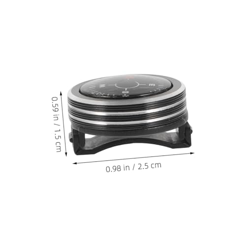 Set de 2 brújulas desmontables tipo reloj IMIKEYA para camping miniatura 2