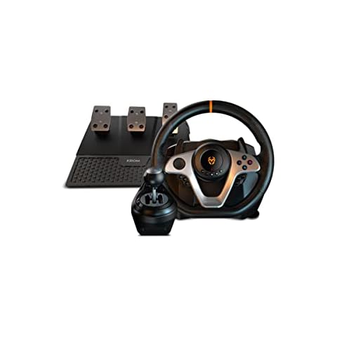 Krom K-WHEEL PRO Steering Wheel and Pedals Set Cover