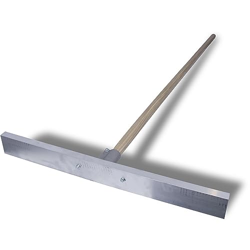 MARSHALLTOWN Asphalt Lute Plain 30 Inch Blade 66 Inch Wooden Handle Assembled in USA RED700232