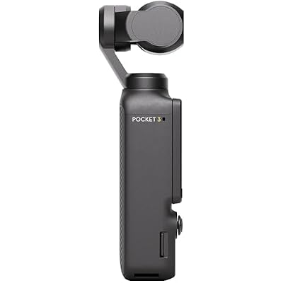 DJI Osmo Pocket 3,4K/120fps Vlog Camera, 3-Axis Stabilization, Face/Object Tracking, Active Track 6.0, Stereo Recording + 64gb Memory, Selfie Stick, Software (Value Bundle)