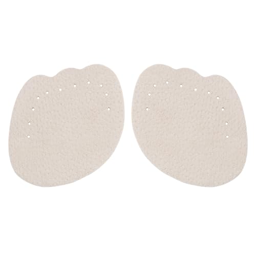 Image of 2 Pair Metatarsal Pads for Sandals | Pigskin Weight Shifting High Heel Inserts for Women | Ball of Foot Anti-Slip Comfort Pads Invisible Self-Adhesive Forefoot Shoe Insoles