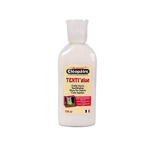 Cleopatra Texti Pegamento para Tela, Líquido, Transparente, 100 ml