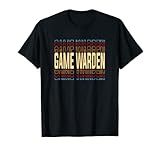 Game Warden, estilo vintage, retro, años 80, 90