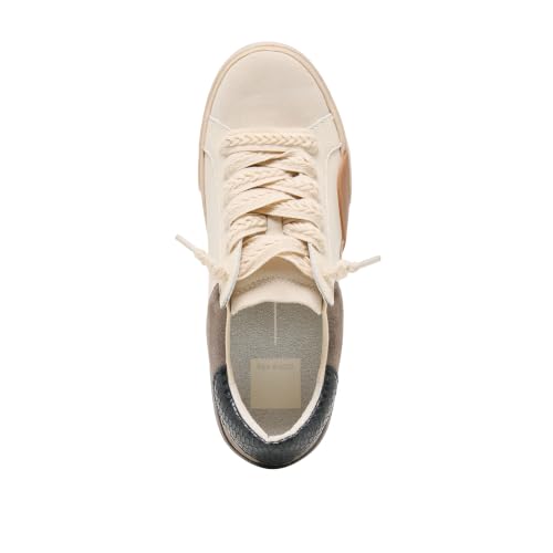 Image of Dolce Vita Women's Zina Sneaker, White /Grey, 8