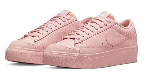 Nike Blazer Low Platform Pink DJ0292 600 Women's Size 6.5 KC, Atmosphere/Atmosphere-black