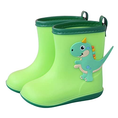Kids Rain Boots For Girls Boys Toddler Waterproof Rubber Boots Dinosaur Printed Water Boots Toddler Rain Boots Boys