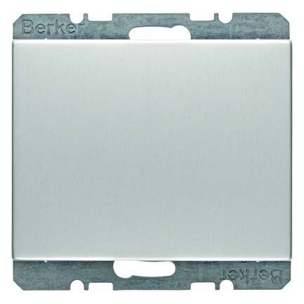 Plaque d'obturation K.5 aluminium avec support et griffes pour prise