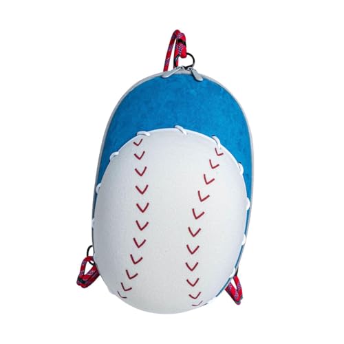Qianly Hat Travel Case Container Hat Carrier Zipper Closure Hat Case for Baseball Caps, Blue