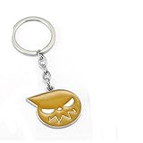 Anime Soul Eater Pendant Alloy Keychain Cosplay (Yellow)