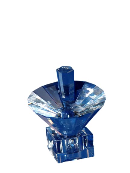 GIFTS PLAZA (D) Umbrella Crystal Dreidel Hebrew Letters Chanukah Party Decor 4'' Judaica