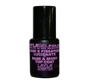 LAYLA-smalto per unghie Semi Permanent Soak Gel Polish-Off & BASE TOP COAT