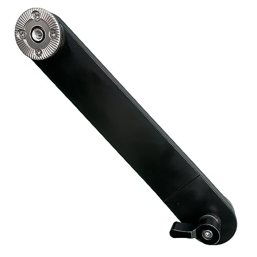 Brazo de extensión para aparejo de cámara con doble roseta M6 y carril NATO 3
