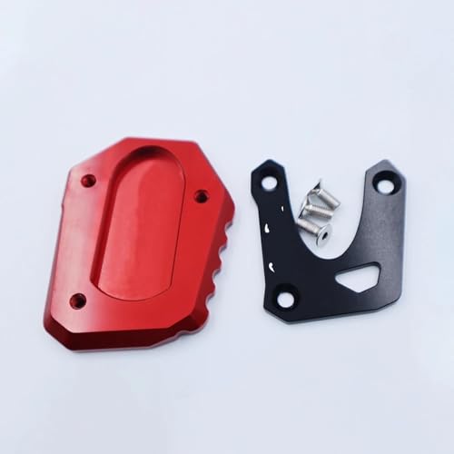 Support latéral béquille Monkey 125 extension plaque CNC finitions premium