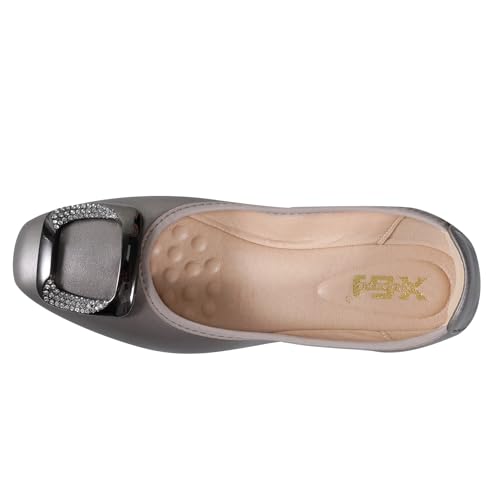 Womens Foldable Soft Ballet Flats Square Toe Sparkly Beads Comfortable Slip On Ballerina Dress Flat Shoes2