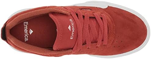 Emerica Men's Pillar Youth Mid Top Skate Shoe, Brick, 2.5 | Image 4