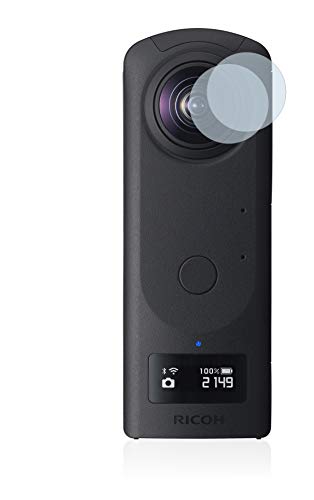 brotect Protection Intégrale 3D Incurvé Compatible avec Ricoh Theta Z1 (Lentille) (2 Pièces) - Couverture Complète, Film Protection Écran