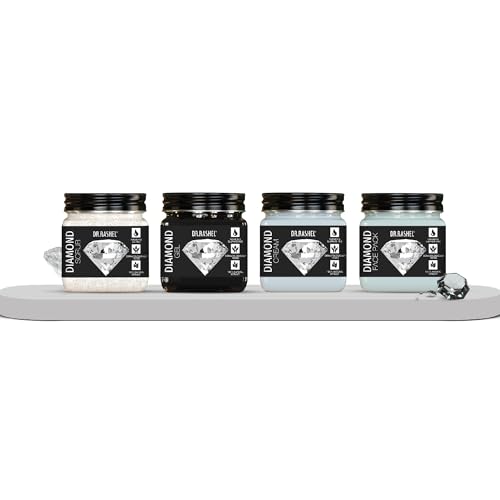 Image of DR.RASHEL Customized Facial Combo Pack of Diamond Cream | Diamond Scrub | Diamond Gel | Diamond Face Pack & Body Facial Kit For Women Paraben & Sulfate Free - Pack of 4 (380 ML) Each