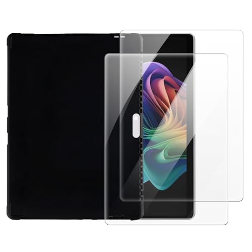 Funda Surface Pro 10 2 en 1 con protector de pantalla de vidrio templado anticaídas 2024
