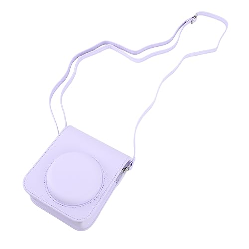 ZASCHMOY Mini Bolsa Protectora para Cámara Instantánea - Estuche para Cámara de PU con Correa Ajustable para el Hombro para Mini 12 - Suave y Resistente a los Arañazos, Fácil de Usar, Regalo Ideal
