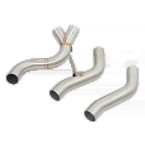 Tube intermédiaire d'échappement R850R acier durable avec silencieux