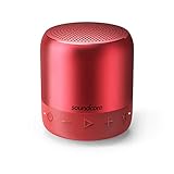 Anker Soundcore Mini 2(6W Bluetooth4.2 スピーカー by Anker)【BassUpテクノロジー / IPX7防水規格 / 15時間連続再生 / ワイヤレスステレオペアリング / コンパクト設計】(レッド)