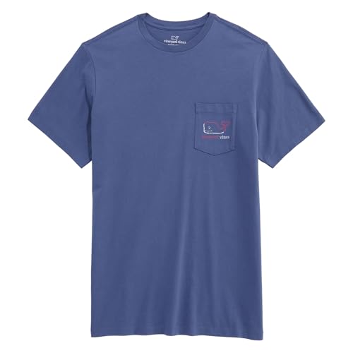 vineyard vines Men's Burgee Vintage Whale Short-Sleeve Pocket Tee2