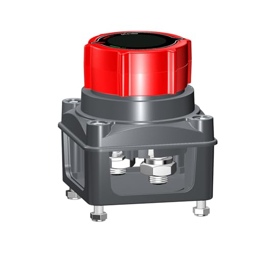 Isolateur de batterie pour camping-car et bateau KUIDAMOS avec voltmètre