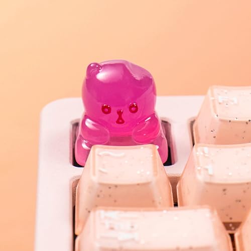 Sumgsn Artisan Keycap - ���킢�������L�[�L���b�v �J�X�^�� �p�[�v�� ESC �L�[�L���b�v Cherry MX�X�C�b�`�p ���J�j�J���L�[�{�[�h�p
